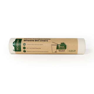 140L Compostable Bin Liner Carton (100 Bags) – Ecopack