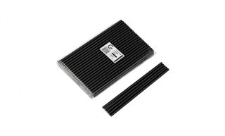 Straws Paper 6mm Black - Green Choice