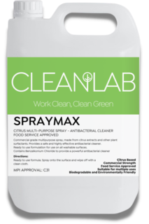 SPRAYMAX - citrus spray antibacterial Multi-cleaner 5L - CleanLab