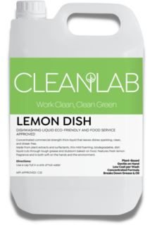 LEMON DISHWASH CONCENTRATE 5L - CleanLab