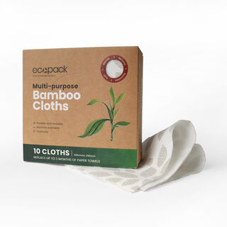 Bamboo Cloths Dispenser Box - Ecopack