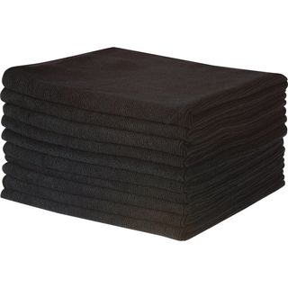 Filta Commercial Microfibre Cloth BLACK 40cm X 40cm, Carton 200 - Filta