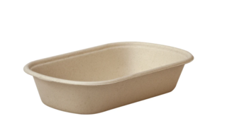 Food Box 850ml Single Compartment - Green Choice
