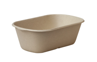 Food Box 1000ml Single Compartment - Green Choice