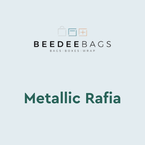 Metallic Rafia - Bee Dee Bags