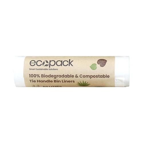 60L Bin Liners Compostable, Carton - Ecopack