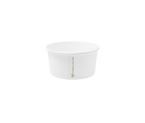 Hot Container White 6oz 190ml - Vegware - Carton 1000