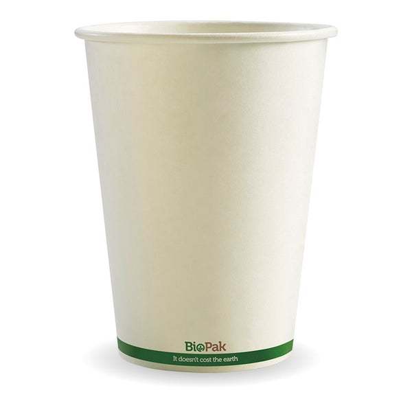 Paper BioBowl Hot/Cold 32oz White - BioPak