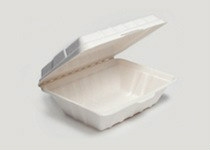 Clam Tray Sugar Cane 18x14cm, Pack 50 - Vegware