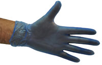 Vinyl Gloves Blue - Powder Free SMALL - Selfgard