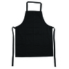 Filta Bib Apron with Pocket, Black, Carton - Filta