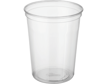 Round Deli Containers 32 oz, Clear - Castaway