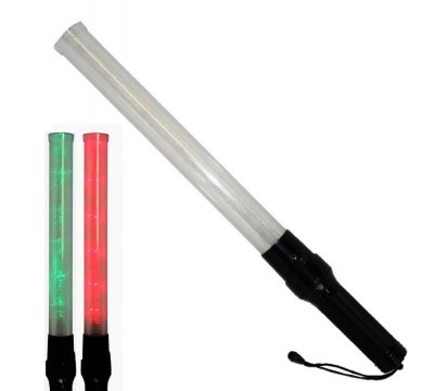 LED Traffic Wand, Red/Green - Esko