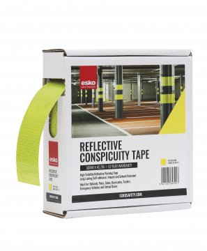 ESKO Premium Conspicuity Tape, Hi-Vis Lime - Esko