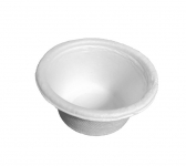 Bowl Sugar Cane 50ml NO LID 6.1x3cm high, Pack 50 - Vegware