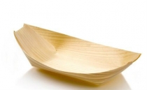 Pine boat 22.5 x 11 x 3cm Jumbo, Carton 2000 - Vegware