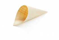 Cone pine 12.5 x 8.5cm Small, Pack 100 - Vegware