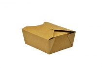 No.8 food carton 1300ml 15x12x6.5cm - Vegware