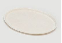 Plate Potatopak Oval Small Natural 20x15x1cm, Carton 500 - Vegware