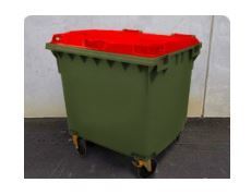 Bin MGB  660L 4 wheeled - Multiple colour options - Vegware