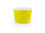 Container 16oz (560ml Brim) PRINTED PLA lined 11.5cm, Pack 25 - Vegware