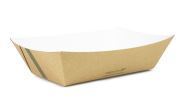 Tray kraft board 1000ml (24x16x5cm), Carton 500 - Vegware