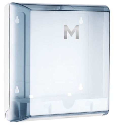 Slimfold Towel Dispenser - Transparent, 450 Sheet Capacity - Matthews