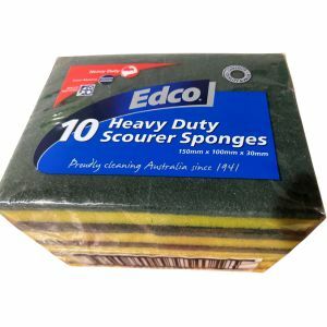 Scourer Sponge Heavy Duty - Pack 10 - Edco