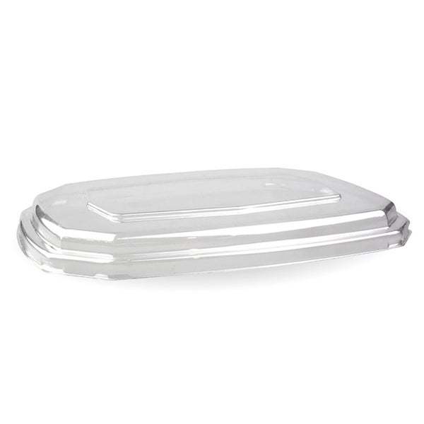 600 and 950ml Octa Base PET Lid, Clear - BioPak