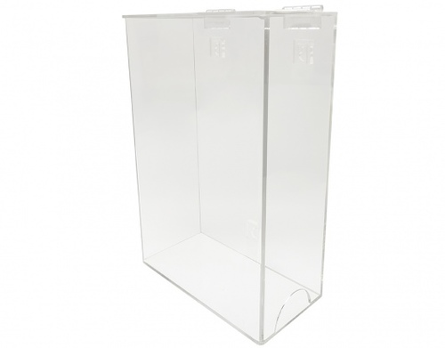 Crimp/Clip Hat Dispenser Clear Acrylic - Bastion