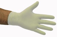 White Economy Latex Gloves PowderFree MEDIUM - Selfgard