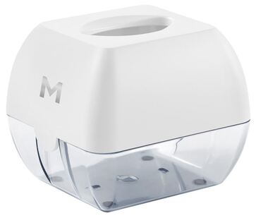 Cube Tissue Dispenser - White, 90 Sheet Capacity  *Wall Mountable       - Matthews