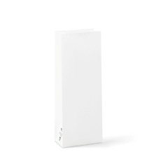 Recycleme' 1kg Coffee Bag  White Recycleme' 347 x 132 x 77   - Detpak