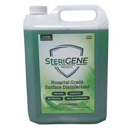 SteriGENE GREEN High Level Hospital Disinfectant - 5 litres