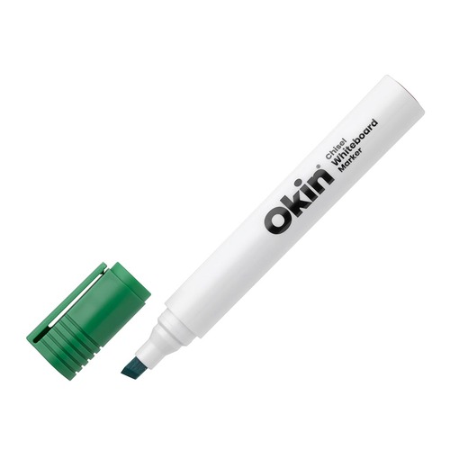 Okin Whiteboard Marker Chisel Tip Green