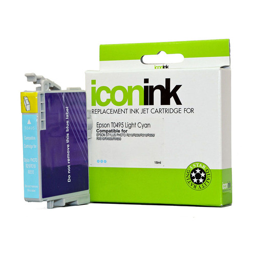 Icon Compatible Epson T0495 Light Cyan Ink Cartridge