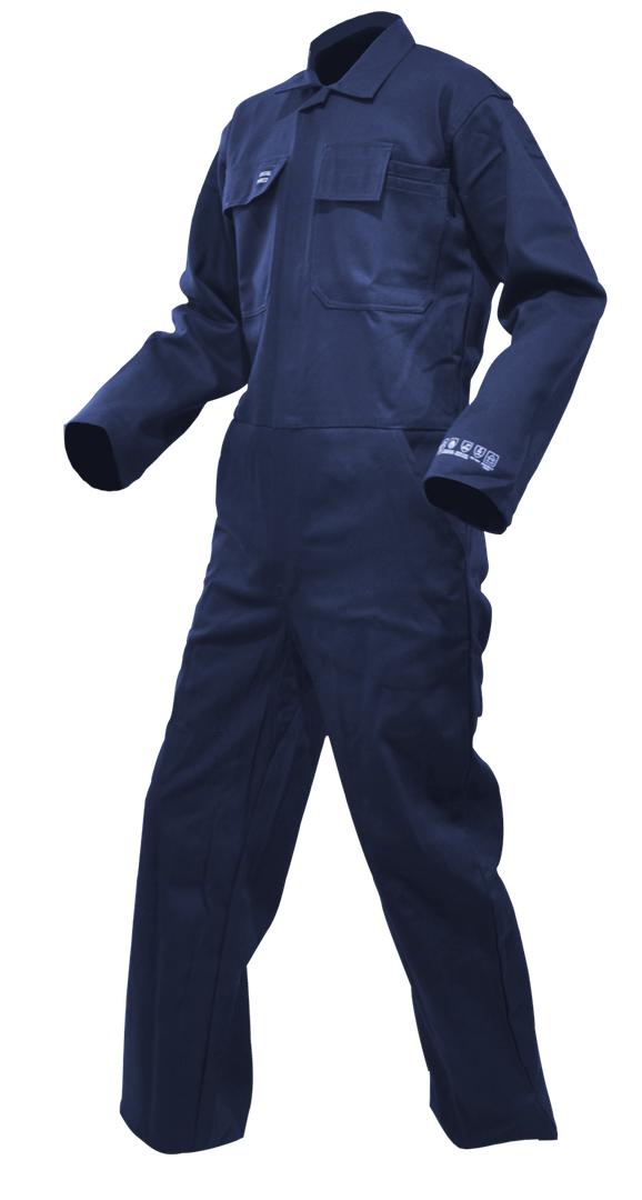 Fr Overall, 320Gsm, Navy, 12 Cal-Size 6