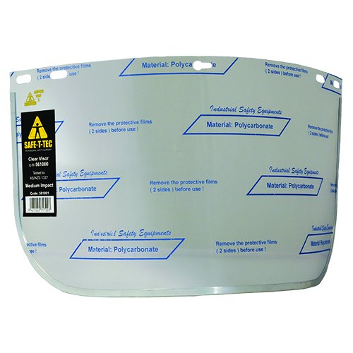 Face Shield-Replacement Clear With Wire Frame