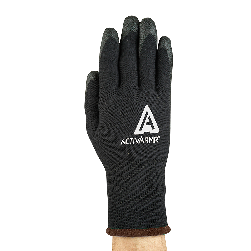 Ansell ActivArmr 97-631 PVC-Coated Cold-Resistant Gloves – Excellent Grip and Dexterity in Low Temperatures - 2XL