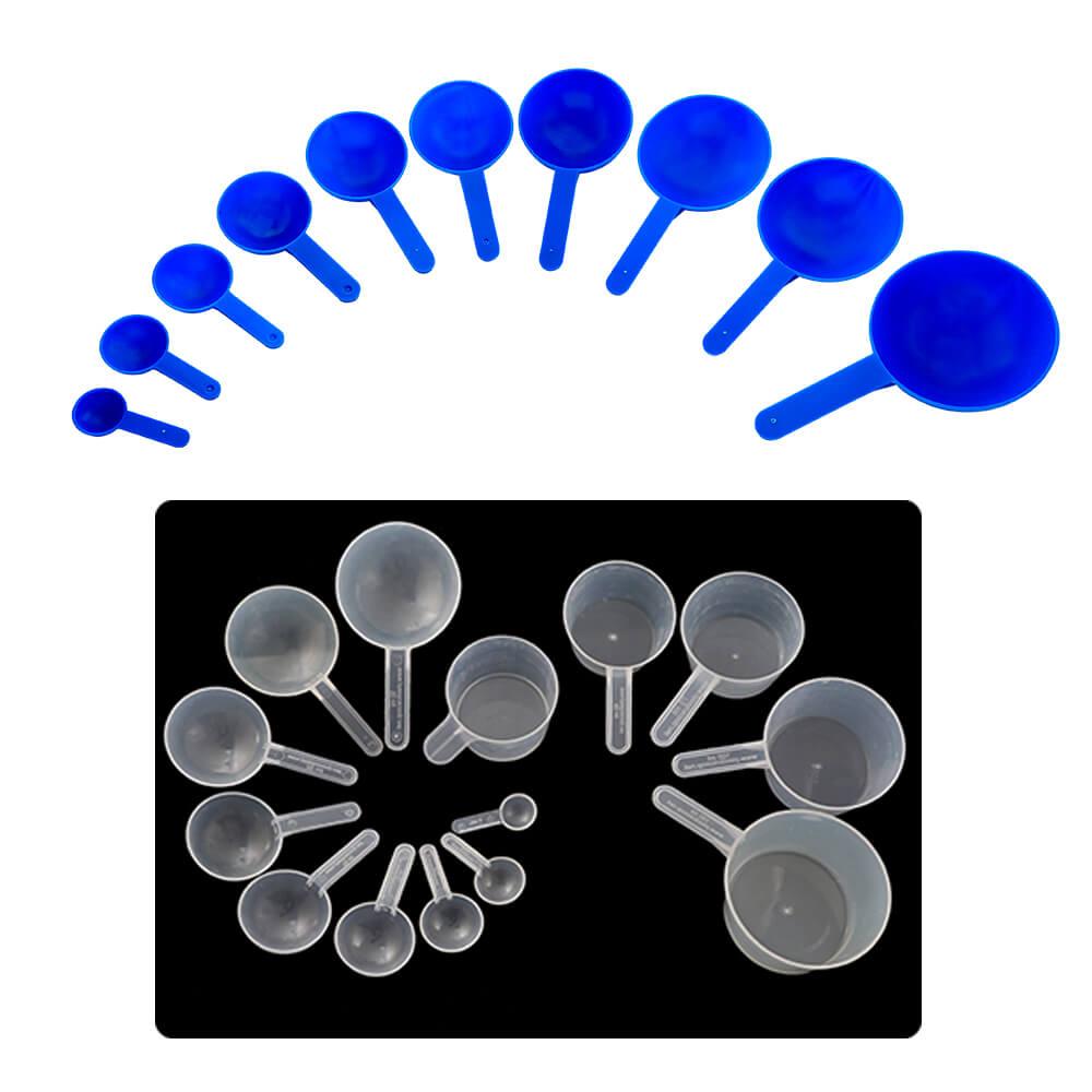 Plastic Scoop 50ml Blue (64D x 28H x 114L)mm
