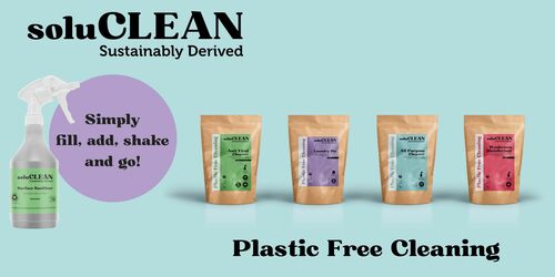 Plastic free cleaning