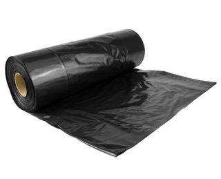 Bin Liners/Rubbish Bags 340X290X900-40 BLACK.TOT.WRAPPED.50s - Flexoplas