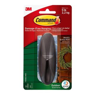 Command Outdoor Hook 17083BZ-AWES Large Metallic Bronze