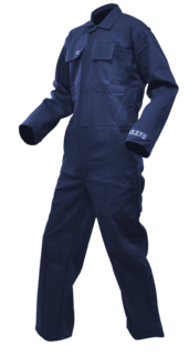 Fr Overall, 320Gsm, Navy, 12 Cal-Size 12