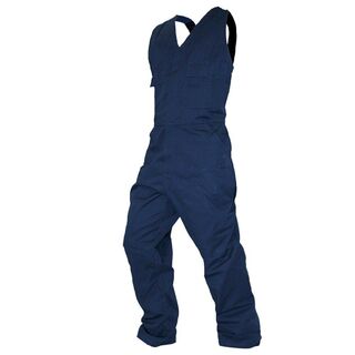 Overall Action Bib, 300Gsm Cotton, Navy-Size 11