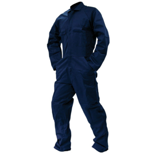 Overall Ls, 300Gsm Cotton, Navy-Size 16