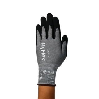Ansell Hyflex 11-571 Nitrile-Coated Cut Resistant Gloves – Lightweight and Durable - XL (Vendor Pack)